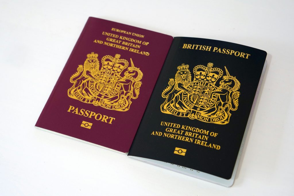 British Passport Photo by Ethan Wilkinson on Unsplash.