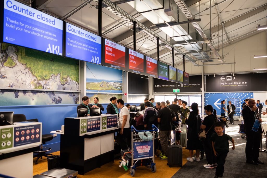 Changes are coming to Auckland Airport check-in - Zone T