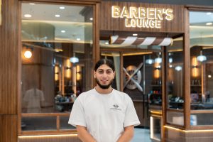 SYD Airport Wellbeing Barber's Lounge