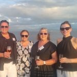 Gordy Bayne from Showponi, Flight Centre’s Rowena McCarron, Jo Rendall from Infinity and Haley Purdon from Expedia.