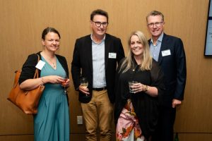 Mariah Armstrong from Allianz Partners, Hark’s Malcolm MacLeod, CJ MacCarthy from NZ and Grant Bevin from ATPI.