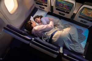 United Airlines expands its fleet and brings in Relax Row seats.
