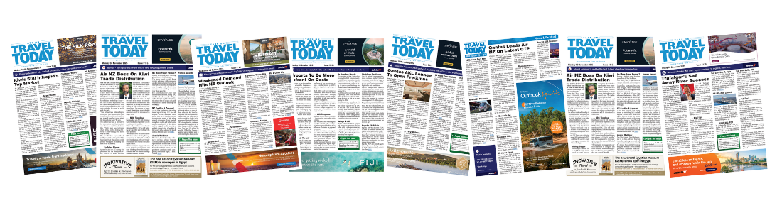 Subscribe to Travel Today for Travel Indsutry news Monday to Friday